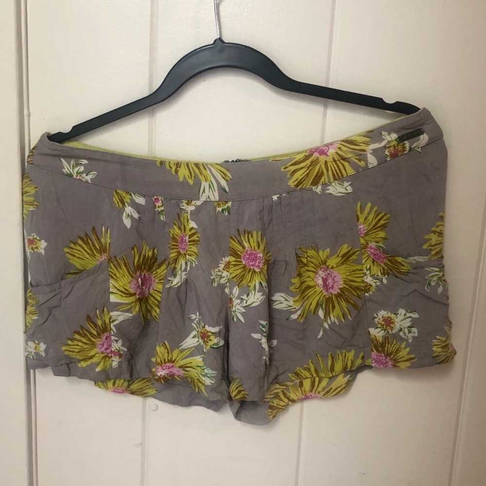 Billabong Floral Loose Shorts